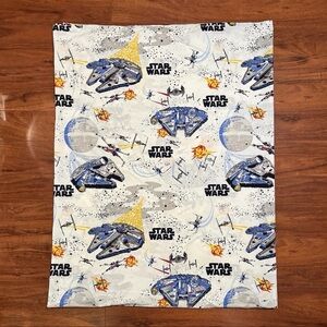 Pottery Barn Kids Star Wars Millennium Falcon Organic Duvet Cover Twin